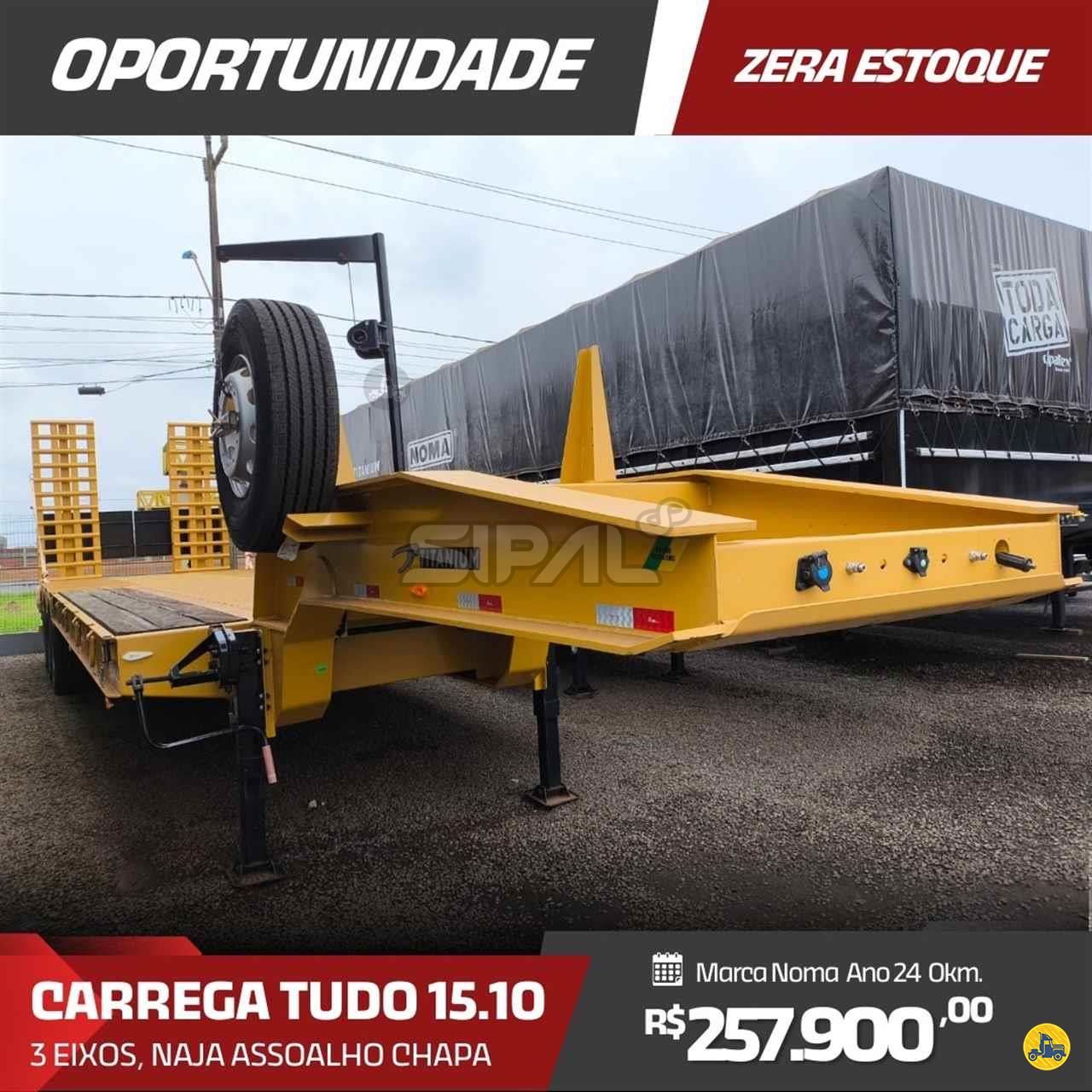 CARRETA SEMI-REBOQUE PRANCHA Rebaixada SIPAL Implementos - NOMA SAO JOSE DOS PINHAIS PARANÁ PR
